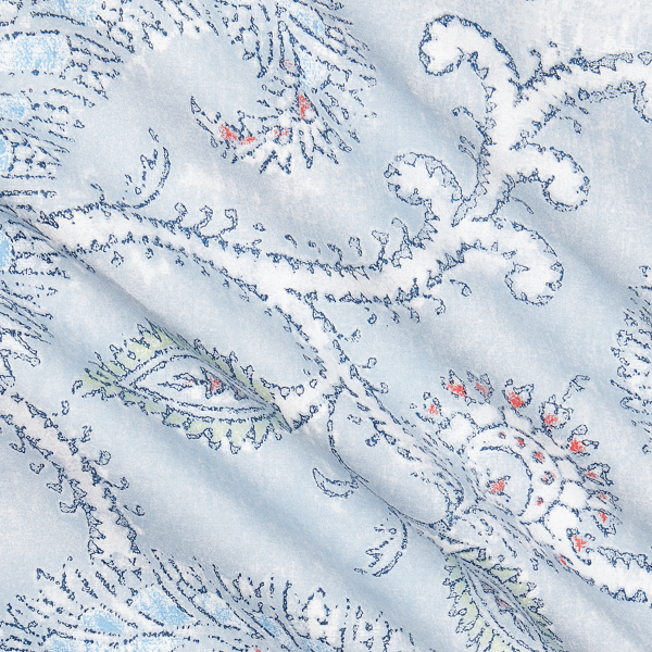 Blue Multi Karina Paisley Duvet Cover Set Lauren Home 2