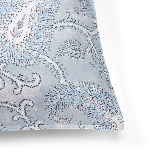 Blue Multi Karina Paisley Duvet Cover Set Lauren Home 3