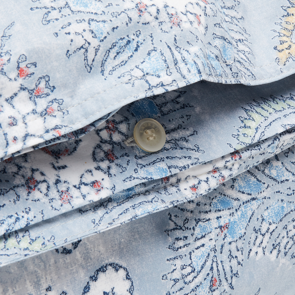 Blue Multi Karina Paisley Duvet Cover Set Lauren Home 5