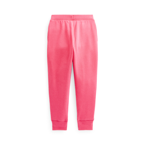 Hot Pink Fleece Jogger Pant Girls 2-6x 2