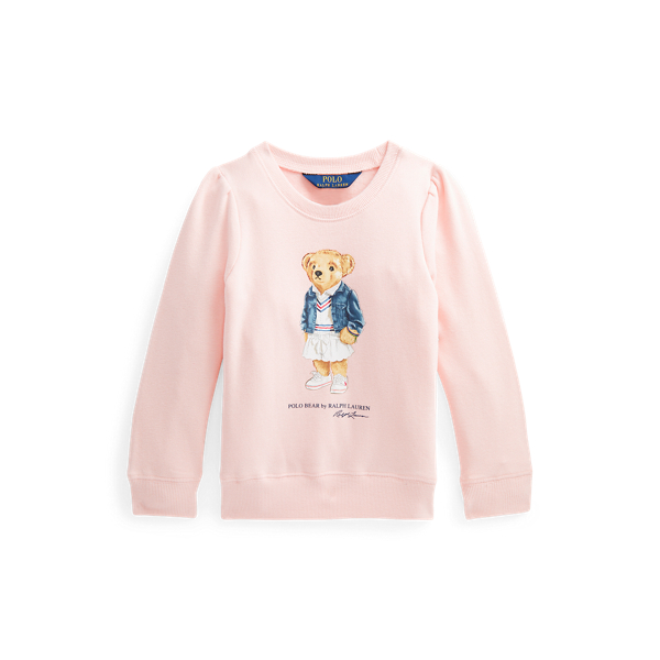 Polo Bear Fleece Sweatshirt Girls 1.5-6.5 Years 1