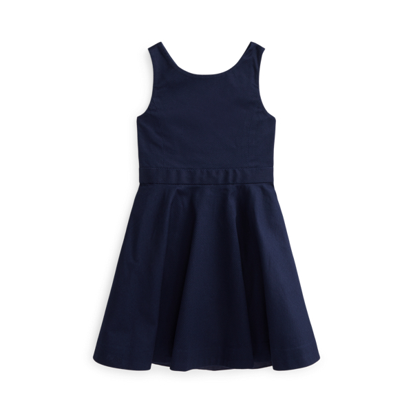 Robe dos crois&eacute; en dobby stretch GIRLS 1.5-6.5 YEARS en 1