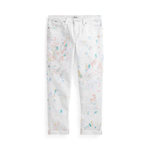 Boyfriend-Jeans Astor mit Farbklecksen GIRLS 7-14 YEARS in 1