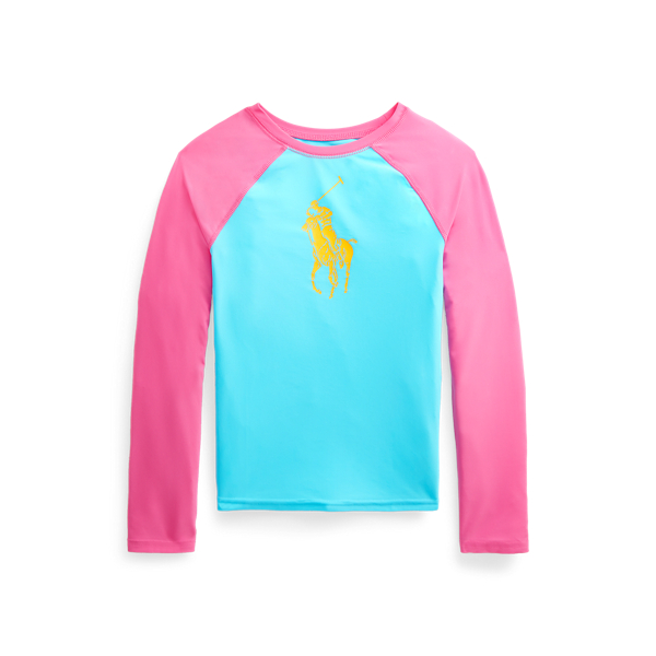 Big Pony Stretch Rash Guard GIRLS 7-14 YEARS 1