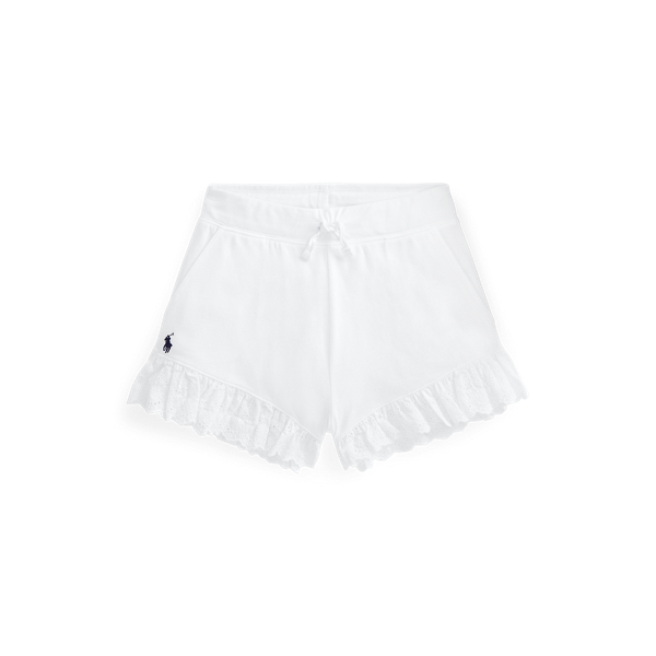 Eyelet-Embroidered Mesh Short GIRLS 7-14 YEARS 1