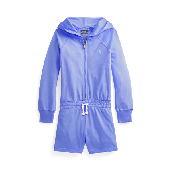 Spa badstof fleece romper met lange mouw