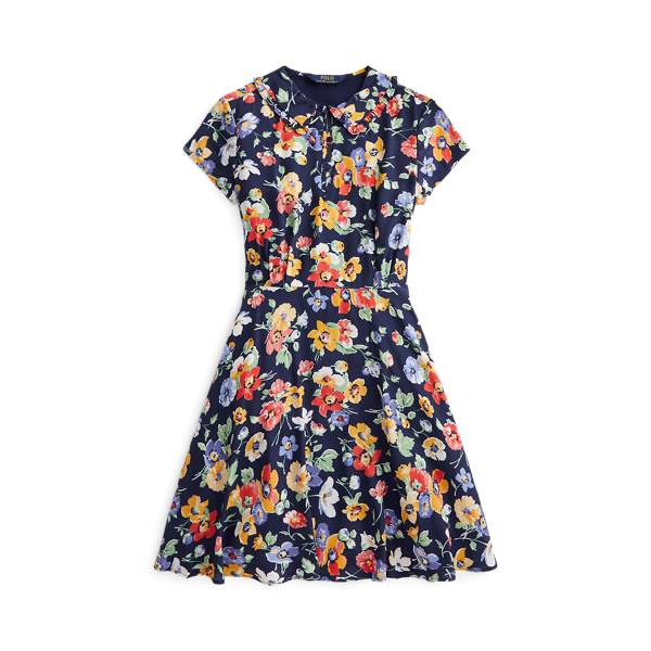 Floral Crepe Dress GIRLS 7-14 YEARS 1