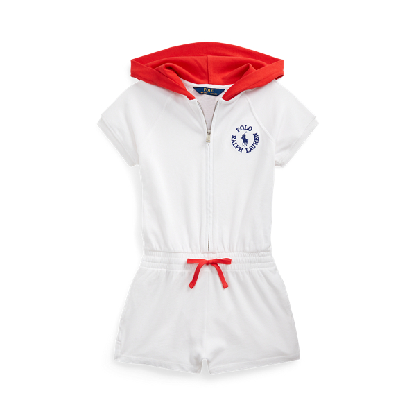 Spa Terry Fleece Hooded Playsuit GIRLS 7-14 YEARS 1