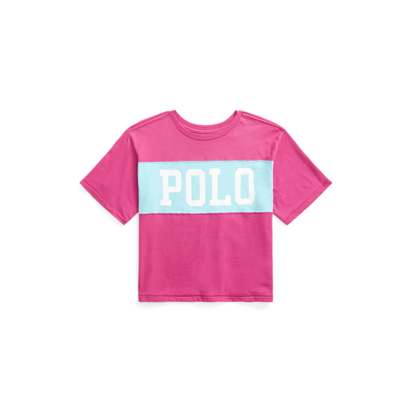 Logo Cotton Jersey Tee Girls 7-14 Years 1