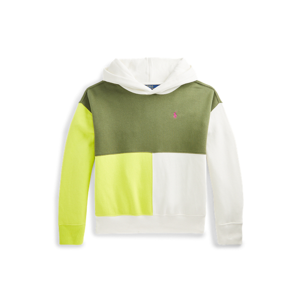 Colour-Blocked Fleece Hoodie GIRLS 7-14 YEARS 1