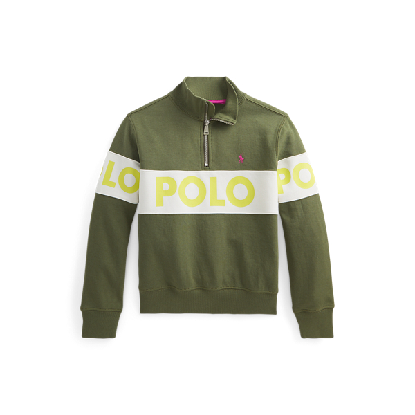 Double-knit pullover met logo GIRLS 7-14 YEARS in 1