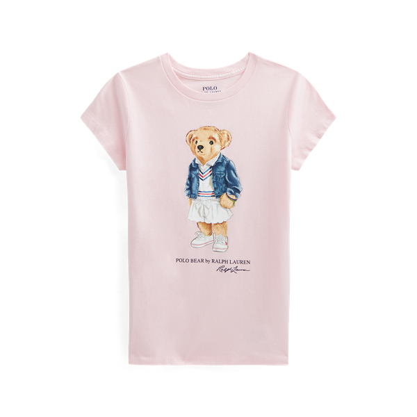 Camiseta de algod&oacute;n con Polo Bear