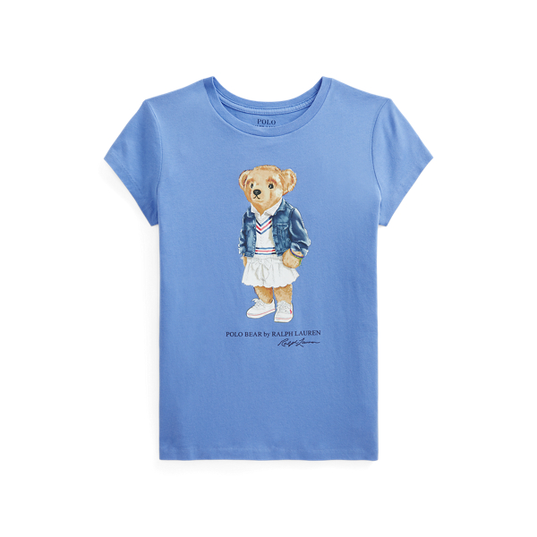 Camiseta de algod&oacute;n con Polo Bear Girls 7-14 Years en 1