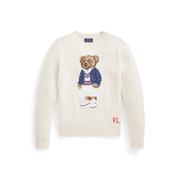Polo Bear Cotton Jumper Girls 7-14 Years 1