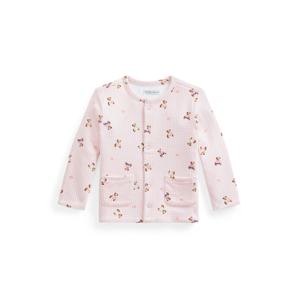 Veste Polo Bear r&eacute;versible en interlock