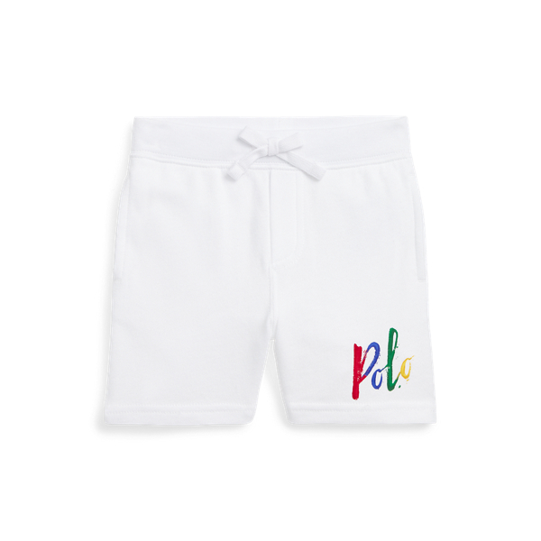 Short in spugna spa con logo