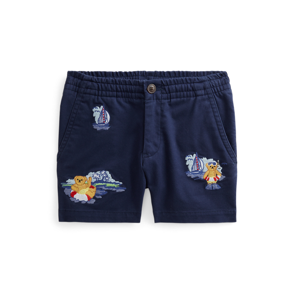 Short Polo Bear BCBG en chino stretch Boys 1.5-6 Years en 1
