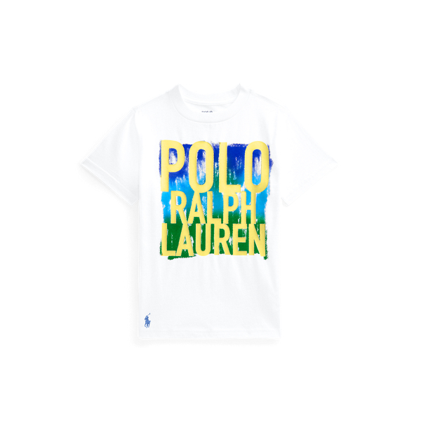 White Color-Changing Cotton Tee Boys 2-7 7