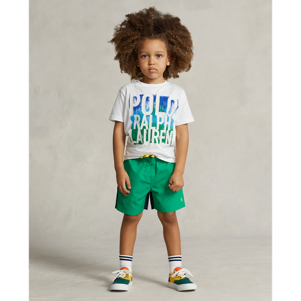 White Color-Changing Cotton Tee Boys 2-7 4