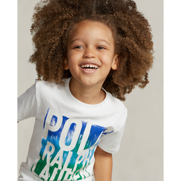 White Color-Changing Cotton Tee Boys 2-7 6