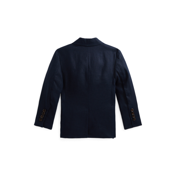 Dark Navy Linen Sport Coat Boys 2-7 2