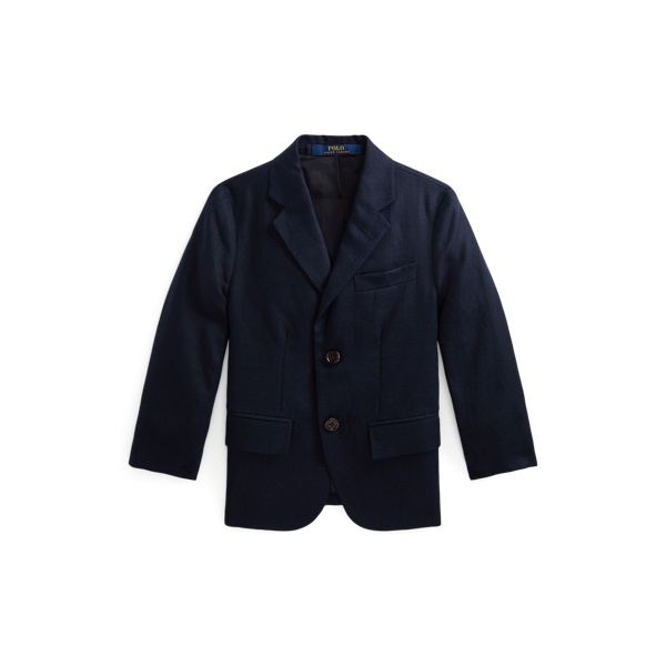 Dark Navy Linen Sport Coat Boys 2-7 1