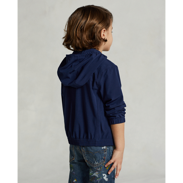 Newport Navy/Rugby Royal Stretch Hooded Jacket Boys 2-7 6