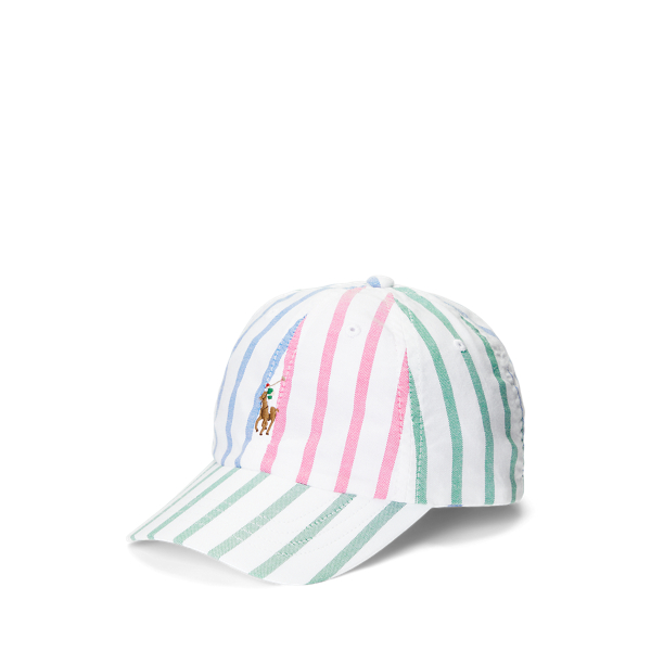 Striped Oxford Ball Cap Boys 1.5-6 Years 1