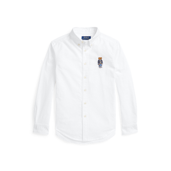 Polo Bear Cotton Oxford Shirt Boys 6-14 Years 1