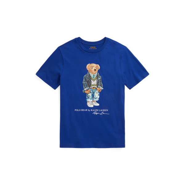 Polo Bear Cotton Jersey Tee