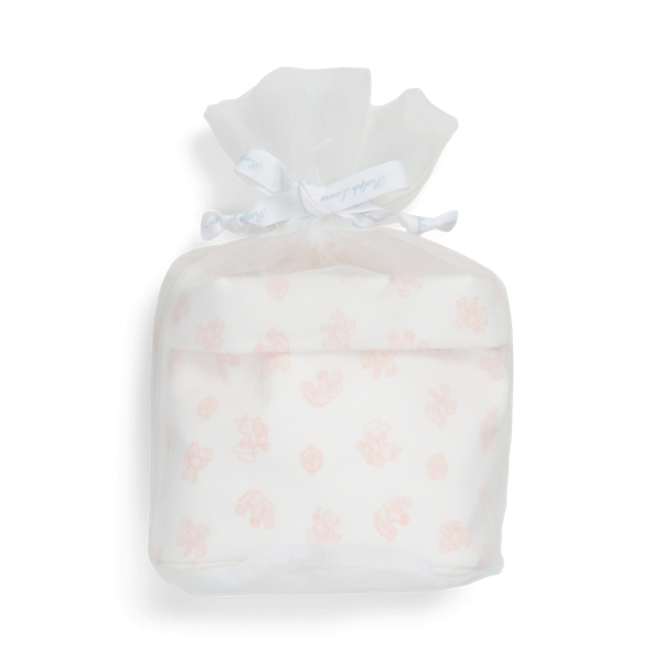 Delicate Pink Organic Cotton 4-Piece Gift Set Baby Girl 3
