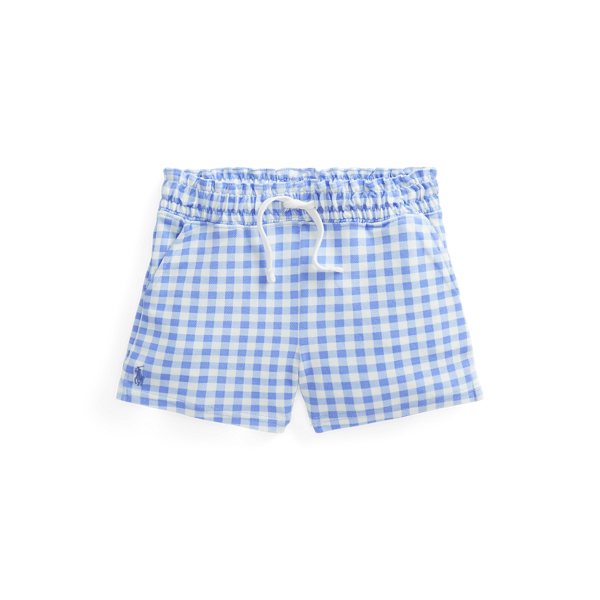 Gingham Stretch Mesh Short GIRLS 1.5-6.5 YEARS 1