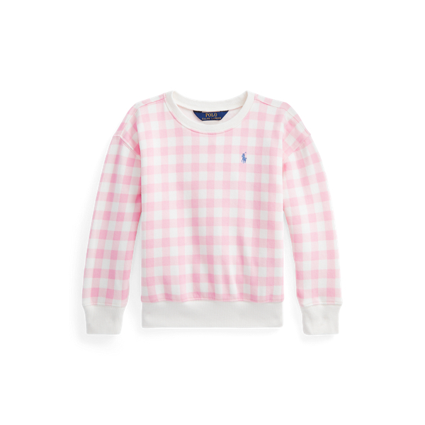 Sweat vichy en molleton GIRLS 1.5-6.5 YEARS en 1