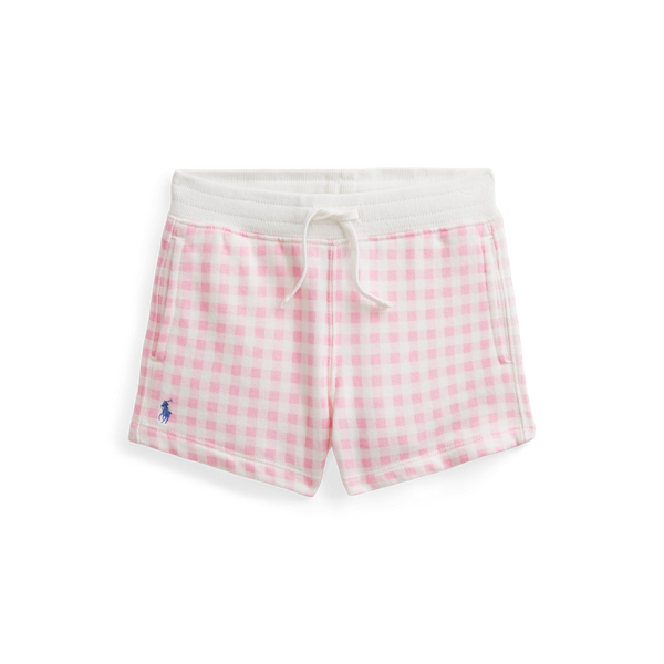Gingham Fleece Short GIRLS 1.5-6.5 YEARS 1
