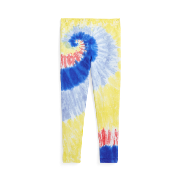 Batik-Leggings aus Stretchjersey GIRLS 1.5-6.5 YEARS in 1