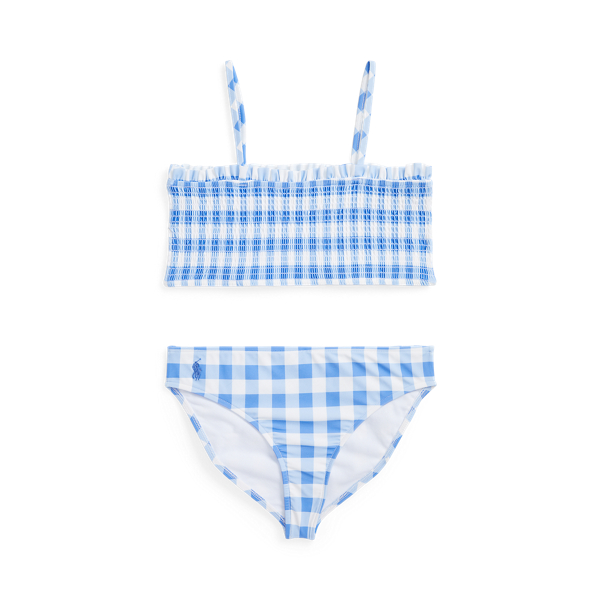 Maillot de bain deux pi&egrave;ces vichy GIRLS 7-14 YEARS en 1