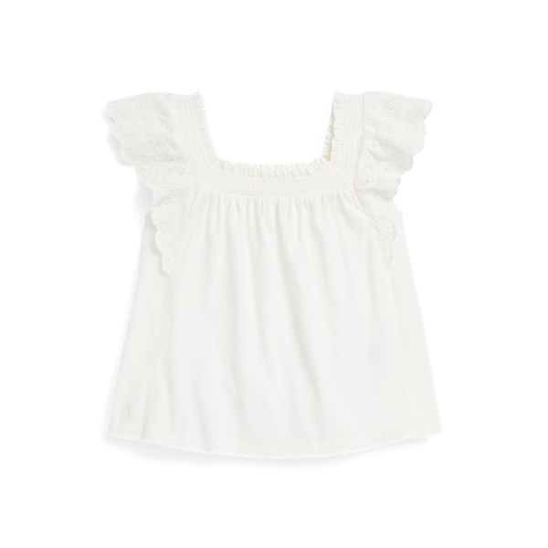 Haut en jersey de coton brod&eacute; Girls 1.5-6.5 Years en 1