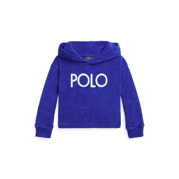 Logo Terry Cropped Hoodie Girls 1.5-6.5 Years 1