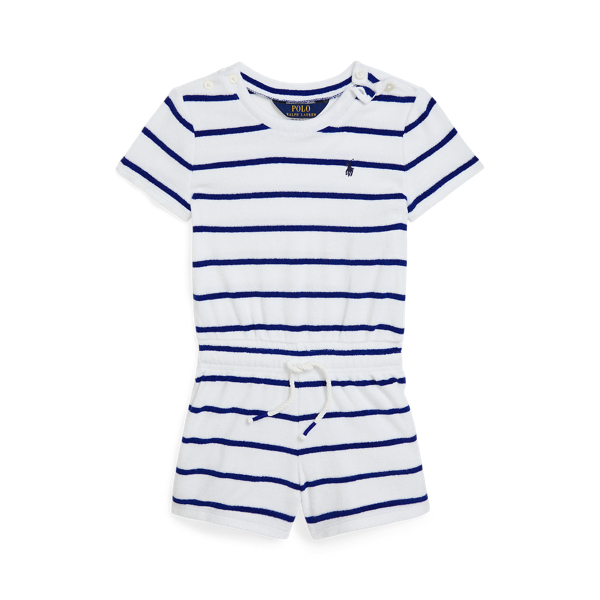 Mono de rizo con rayas Girls 1.5-6.5 Years en 1