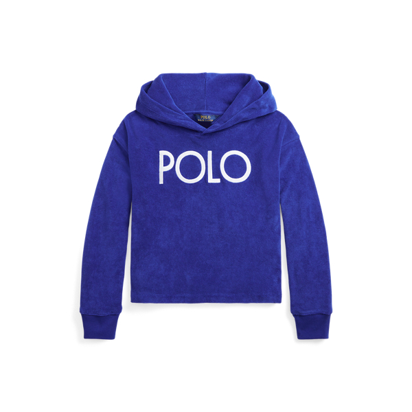 Logo Terry Cropped Hoodie