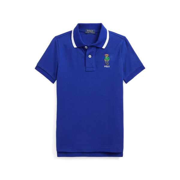 Camisa Polo de algod&atilde;o com Polo Bear Boys 1.5-6 Years em 1