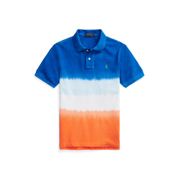 Polo tie-dye ombr&eacute; en coton piqu&eacute; Boys 6-14 Years en 1