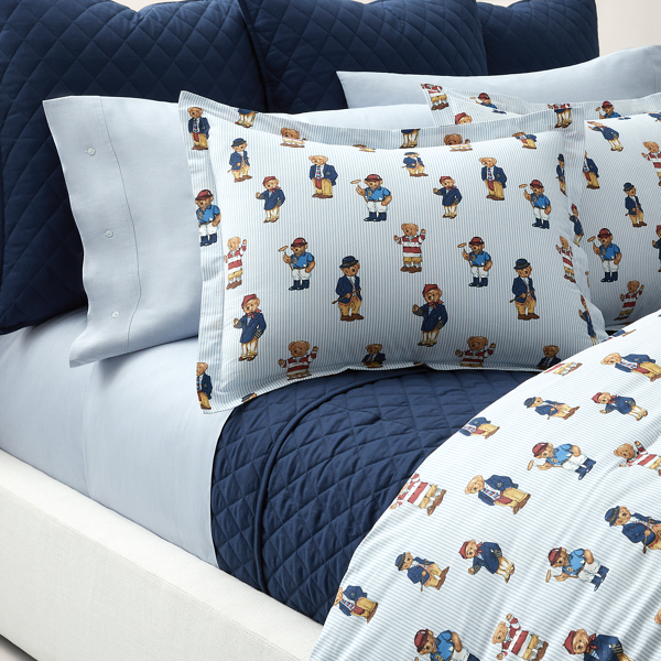 Polo bear pillow case best sale