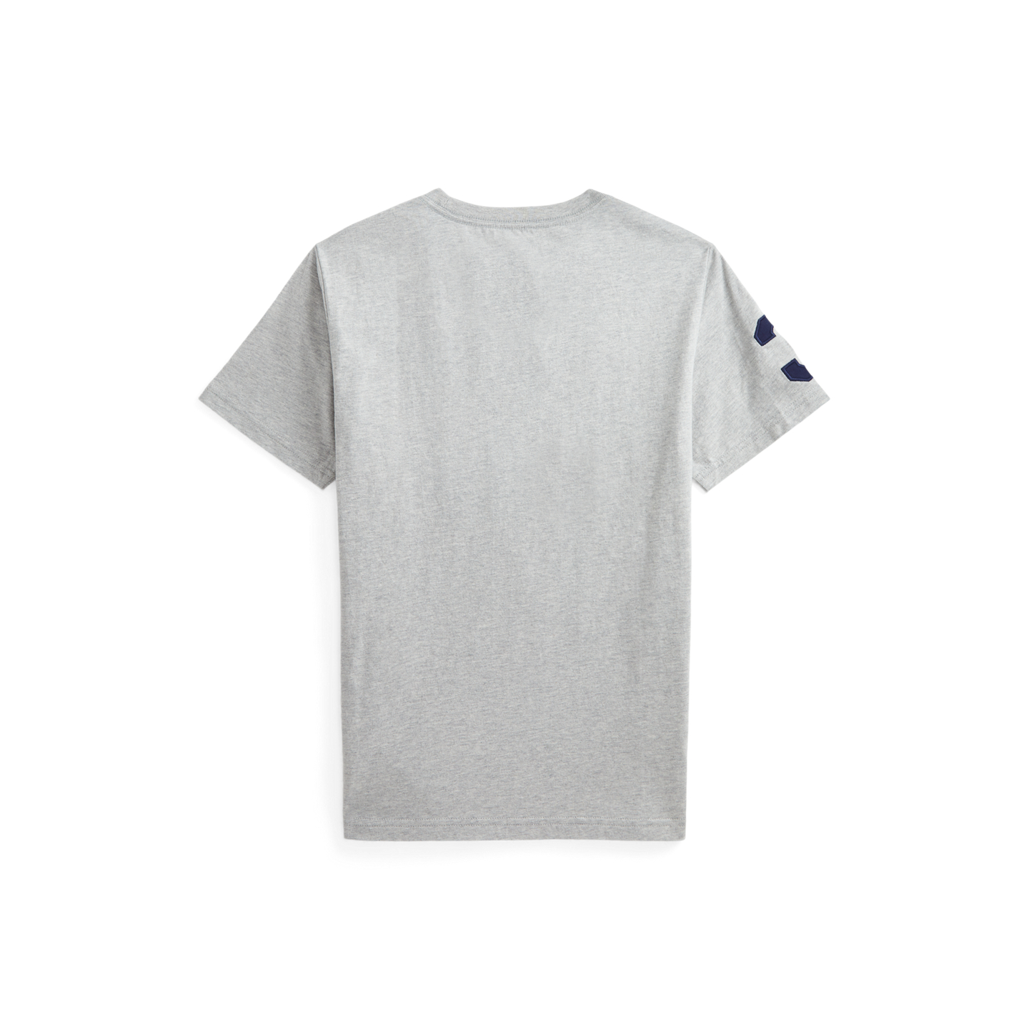 Детская футболка Ralph Lauren Big Pony Cotton Jersey, цвет: Меланжевый — фото 1
