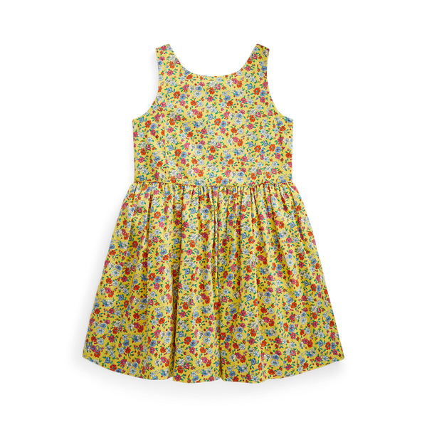 Floral Cotton Poplin Dress