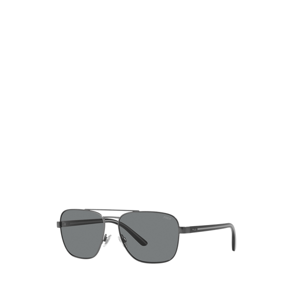 Striped-Temple Navigator Sunglasses