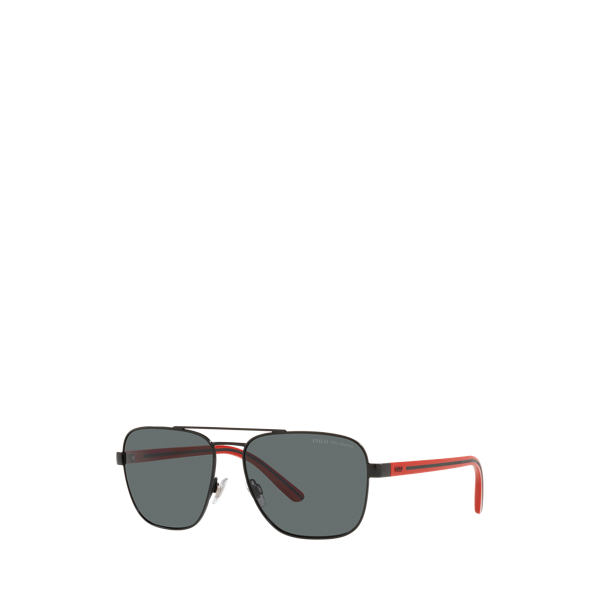 Gafas de sol de piloto con rayas