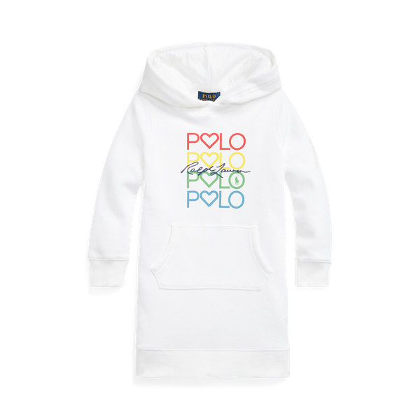 Logo Fleece Hoodie Dress