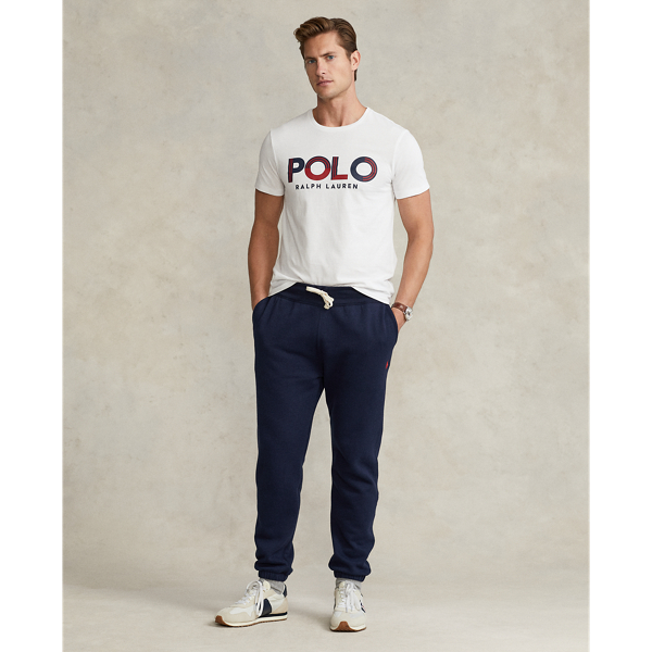 White Custom Slim Fit Logo Jersey T-Shirt Polo Ralph Lauren 4