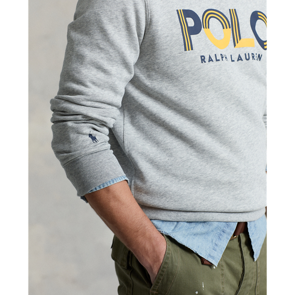 Sweat &agrave; logo en molleton Polo Ralph Lauren en 5/Chin&eacute; Andover 6